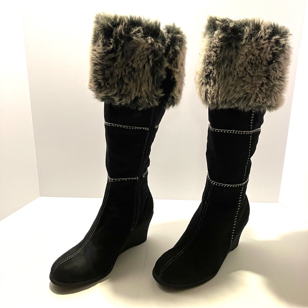 Wanted Women’s Black Boots - Picture 6 of 7